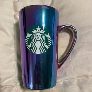 Starbucks Blue and Purple Reflective Tumbler